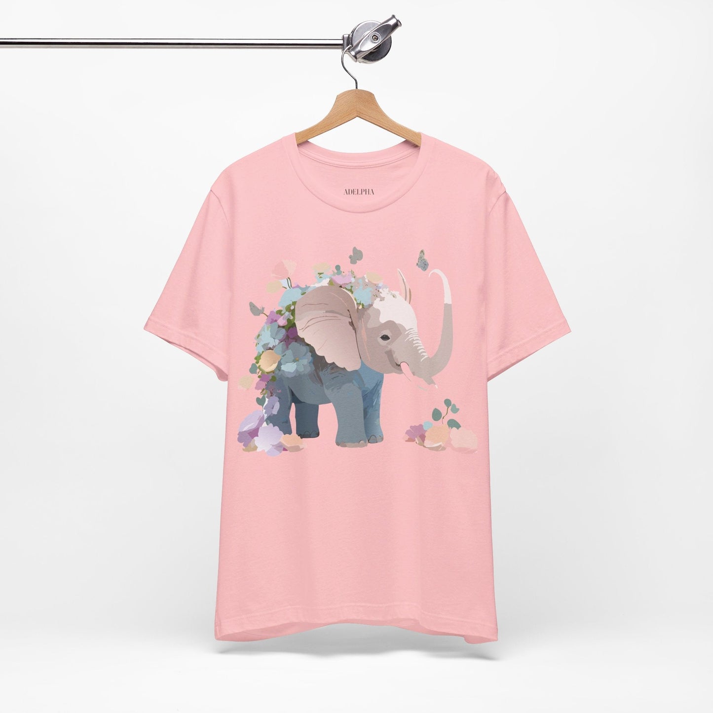 Elephant Graphic Tee Unisex Jersey Short Sleeve Art Design Adelpha Premium Vintage Inspired