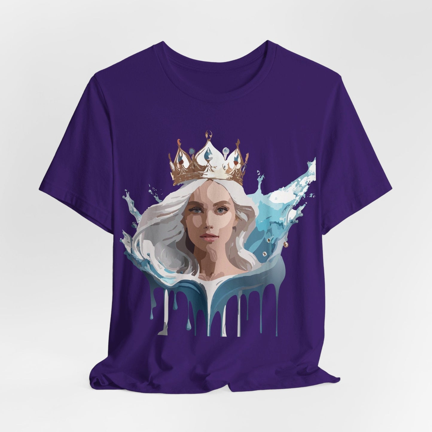 Queen Woman Portrait Graphic Unisex 100 Cotton Vintage Artwork Tee 5