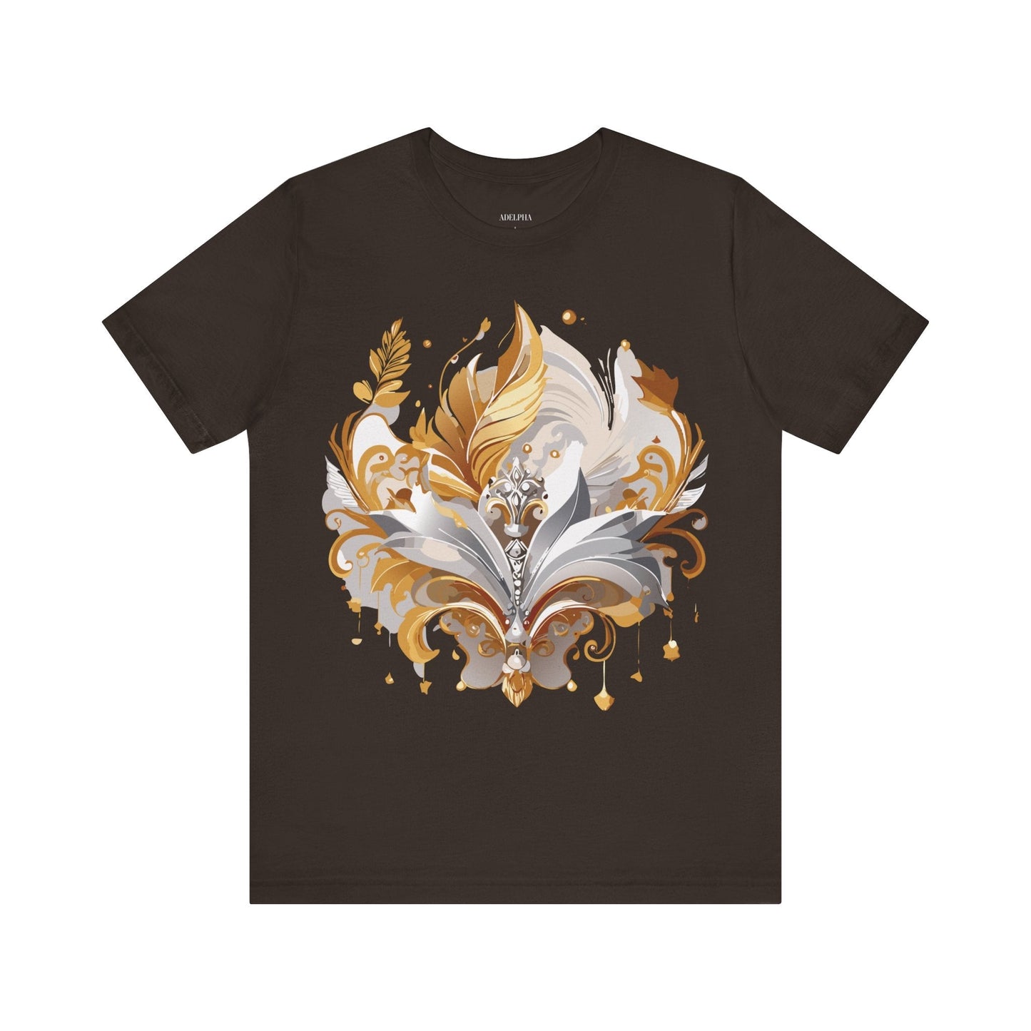Adelpha Premium Graphic Tee Unisex Short Sleeve Jersey Shirt With Vintage Inspired Artwork