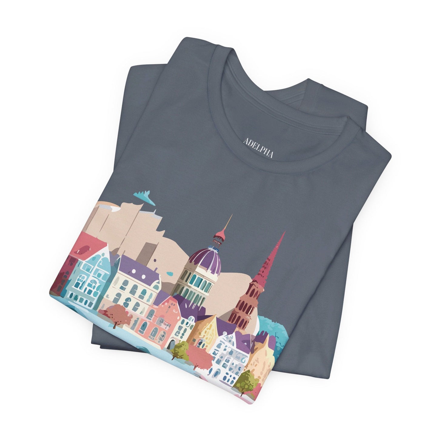 Germany Tourist Shirt Unisex Graphic Tee With Vintage Inspired Adelpha Art Premium Comfort