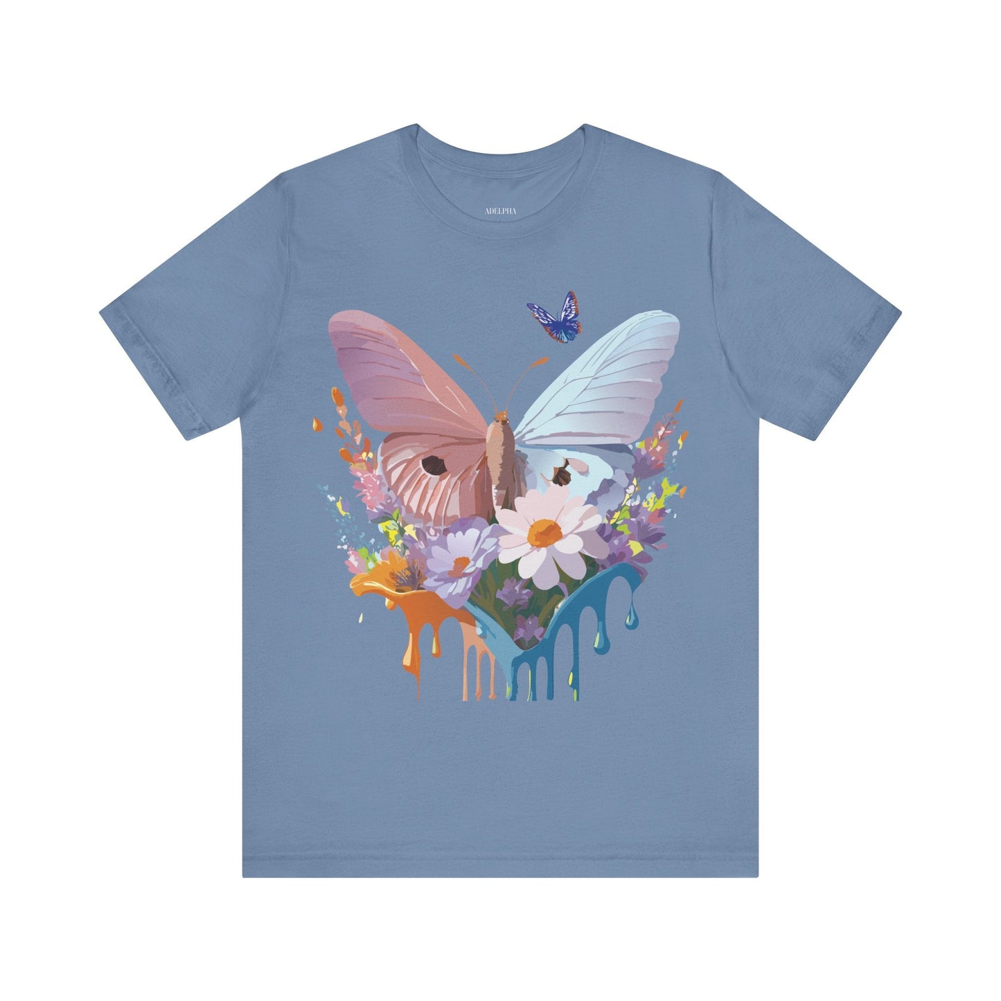 Butterfly Graphic Tee Unisex Jersey Short Sleeve Artwork By Adelpha