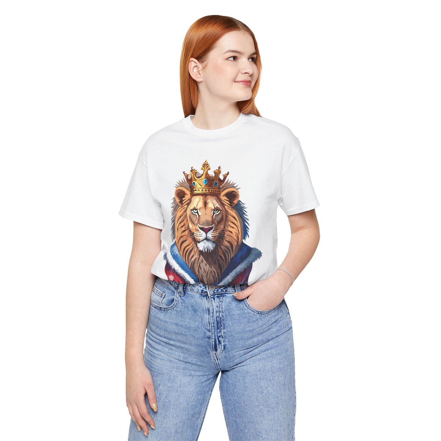 Unisex Animal T Shirt With Art Design Wild Animals Shirt Gildan Softstyle 64000 Cotton