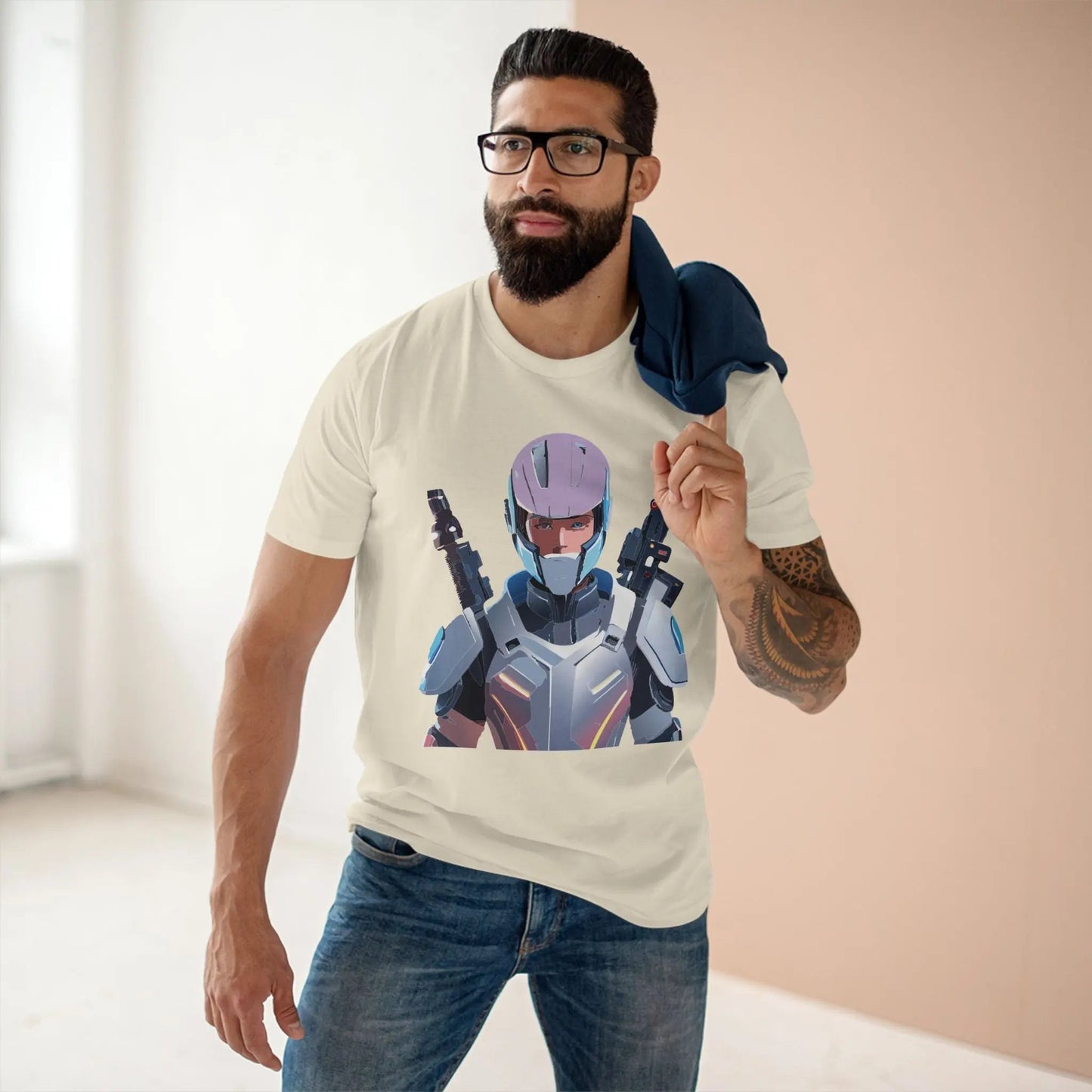 Robocop Graphic Unisex 100 Cotton Staple Tee 27