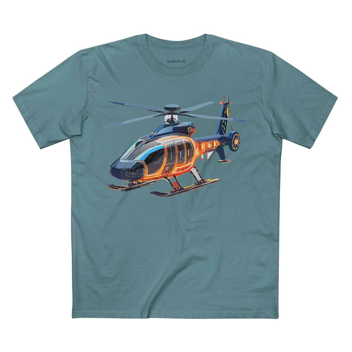 Chopper Graphic Unisex 100 Cotton Staple Tee 10