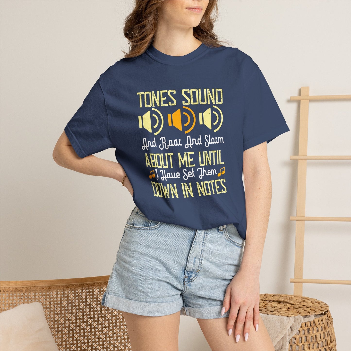 Music Graphic Design Unisex Cotton T-shirt m47