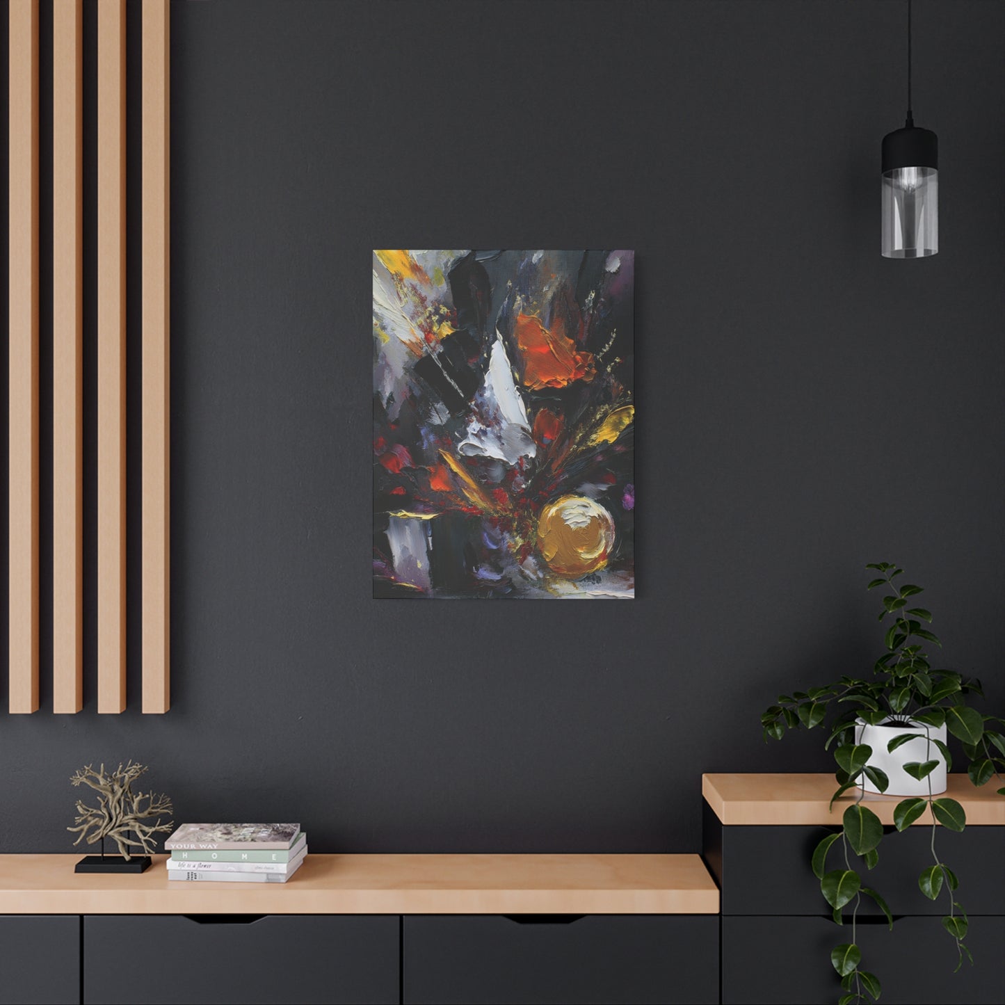 Abstract Oil Painting Print Canvas 20x24,20x30,24x30 24x32,24x36,30x40 32x48,36x48,40x60 Pine-Wood Inner Frame ABS-74