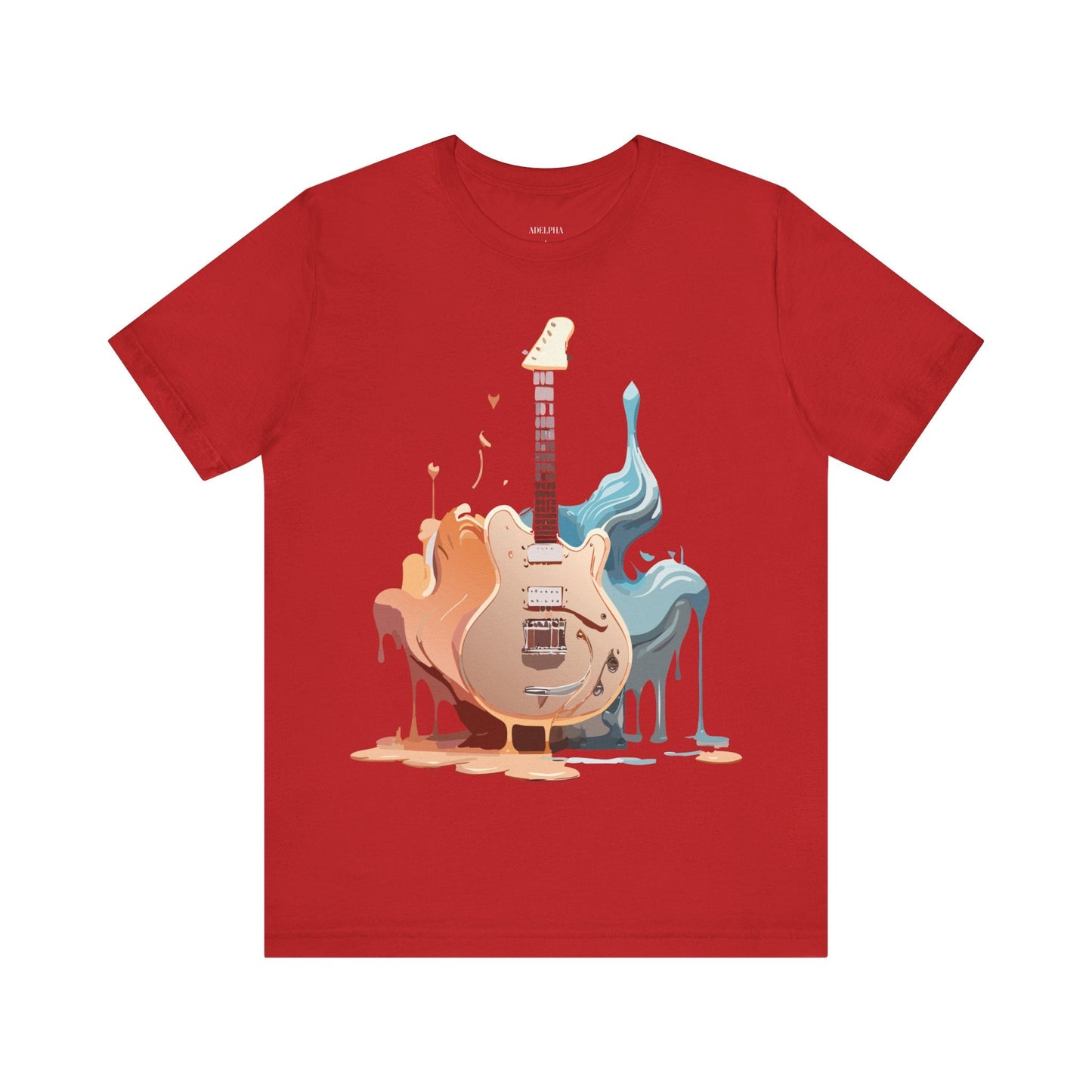 Adelpha Vintage Inspired Graphic Music T Shirt Unisex Short Sleeve Tee For Everyday Wear