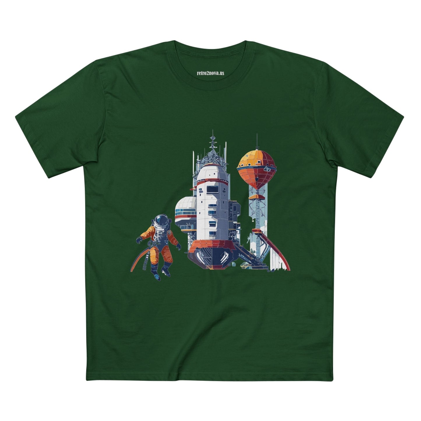 Cosmos Astronaut Shirt CS 10 Unisex Premium Cotton Tee With Original Art Design Collection