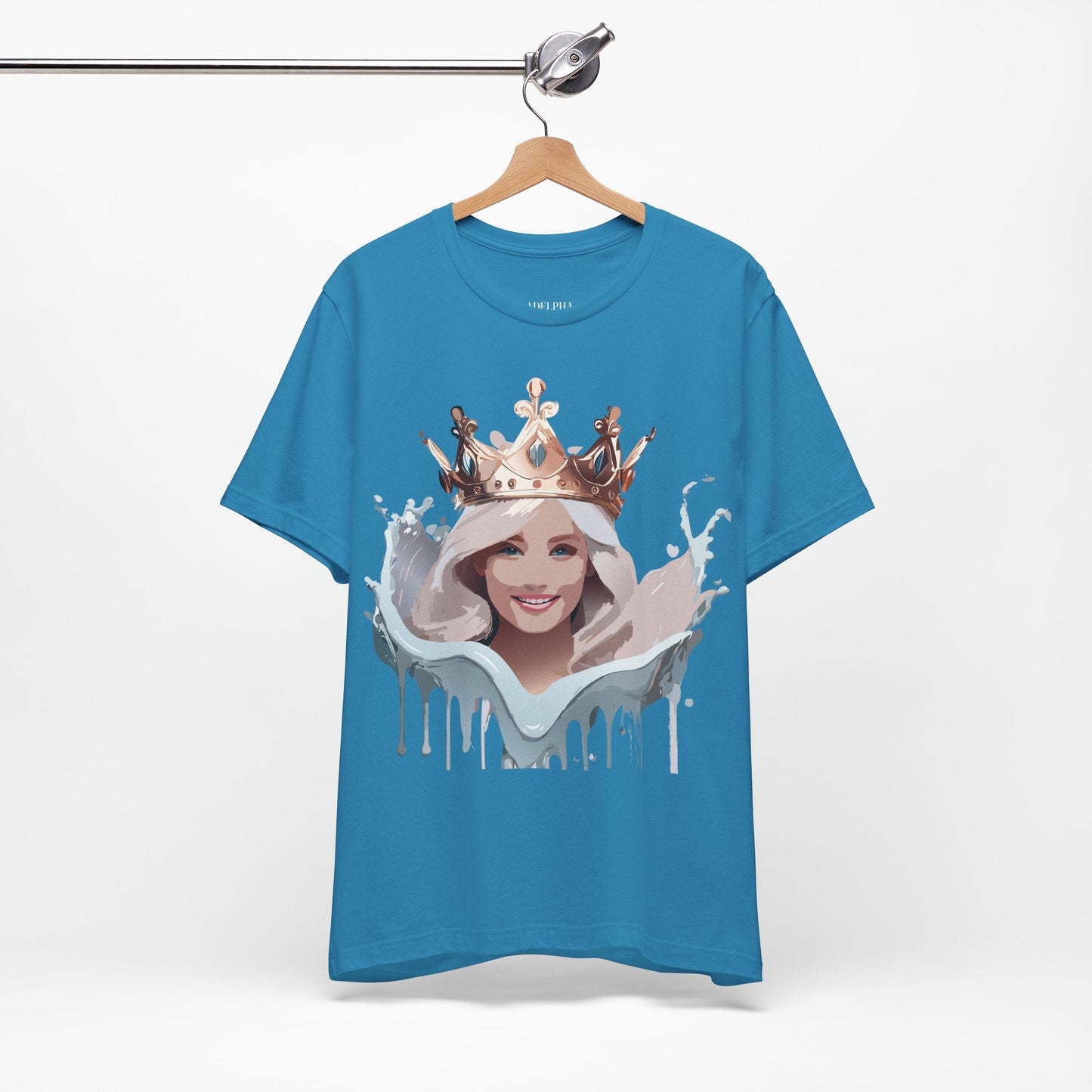 Queen Graphic T Shirt Unisex Vintage Art Tee From Adelpha With Original Artwork Details