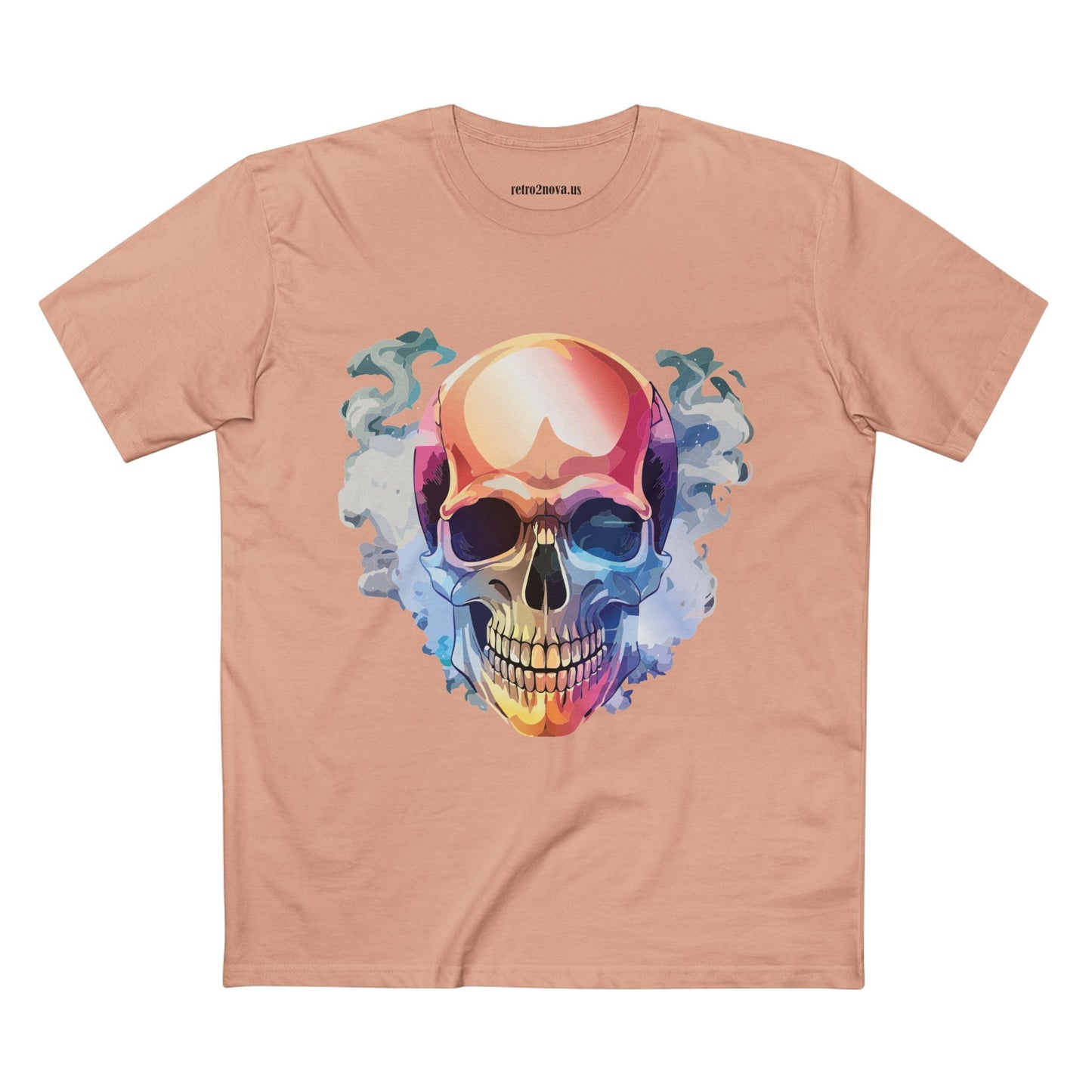 Skull Shirt Skeleton Art Tee Unisex Premium Cotton Retro2Nova From Art Collection