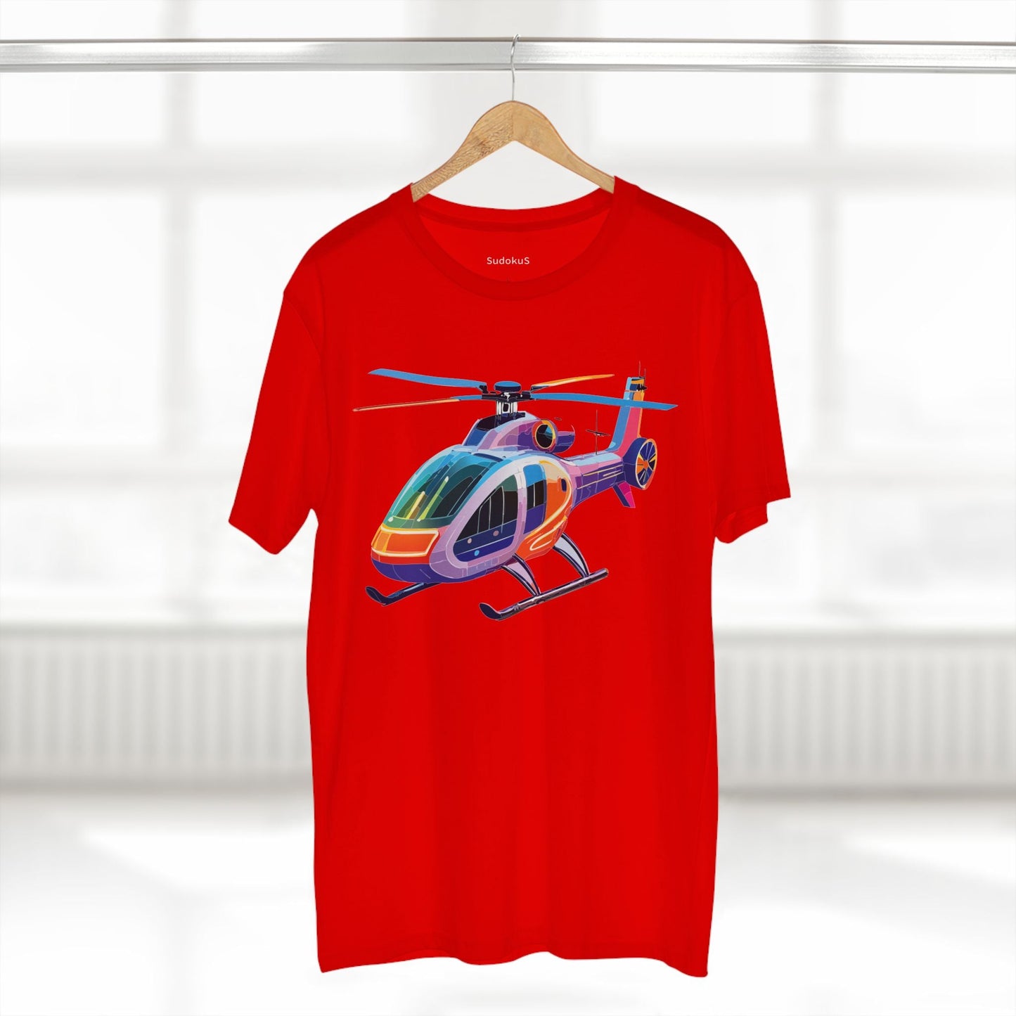 Chopper Graphic Unisex 100 Cotton Staple Tee 13