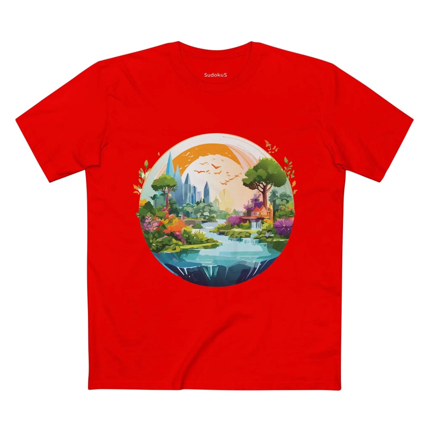 Fantasy Graphic Unisex 100 Cotton Staple Tee 15