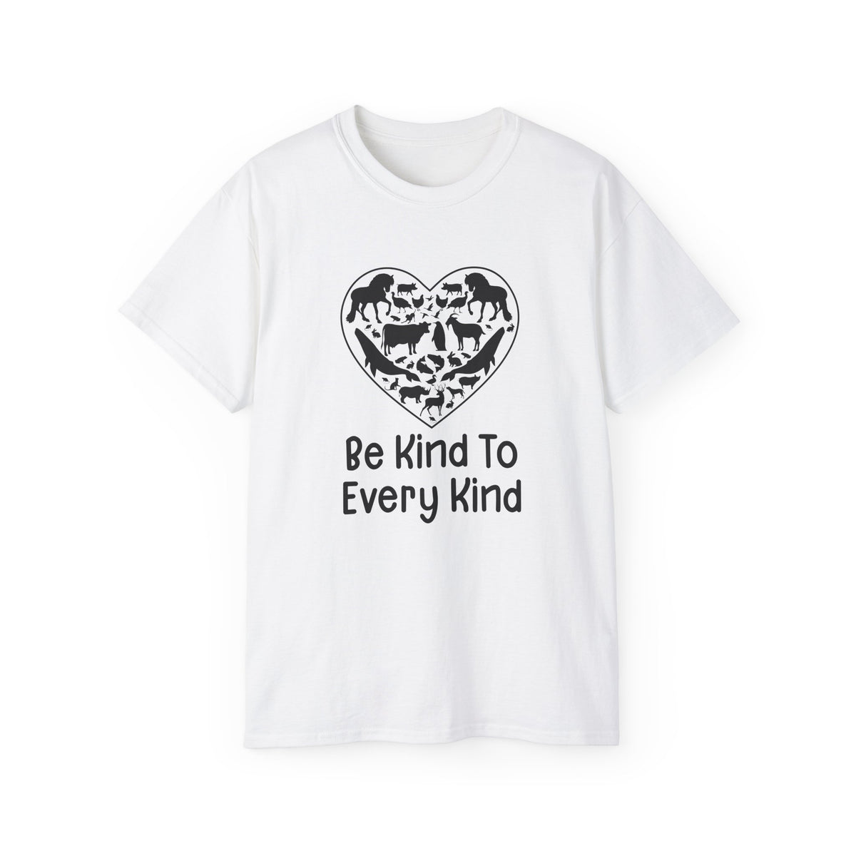 Be Kind To Every Kind tee | Animal Heart Design