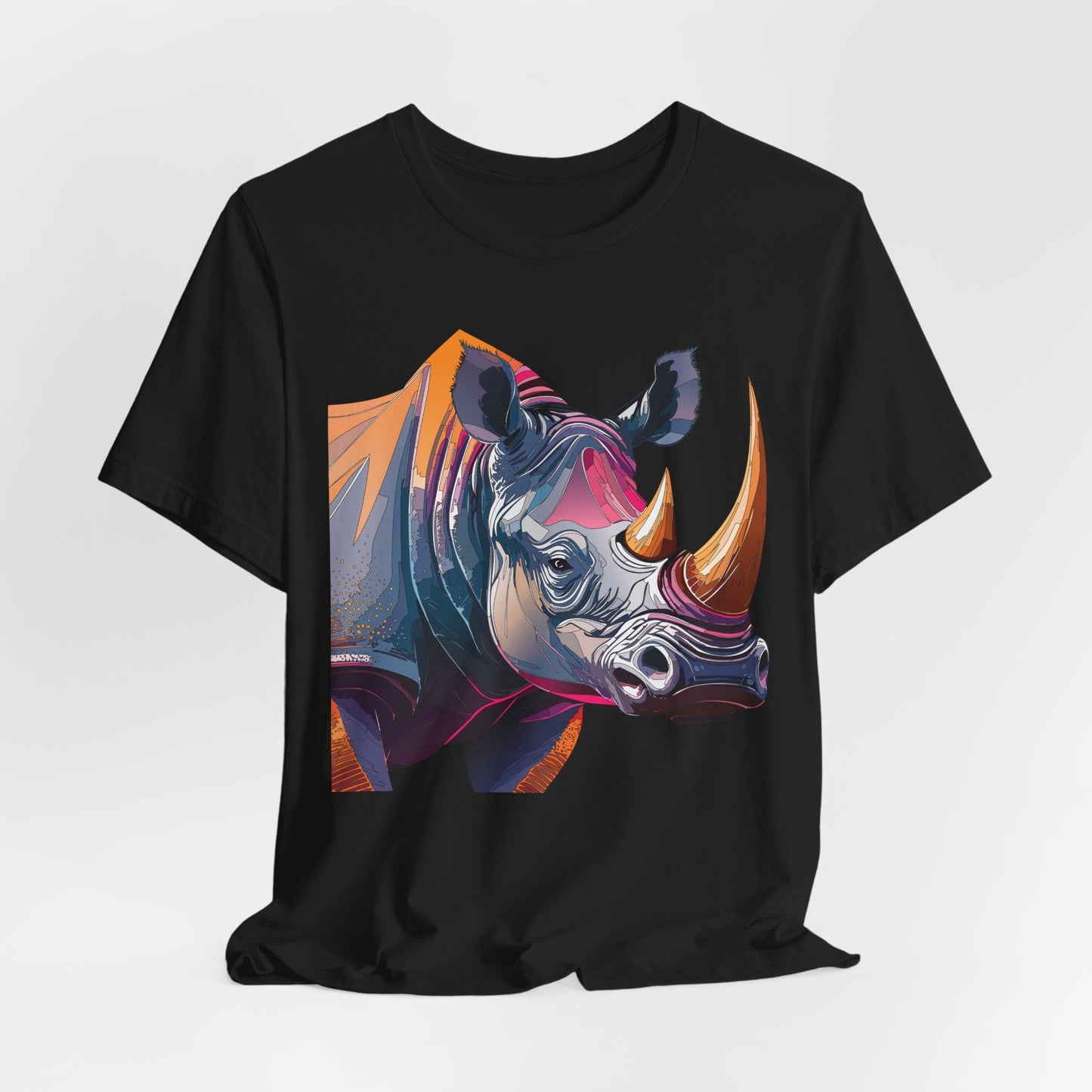 Unisex Animal Print Tee Shirt Featuring Wild Animals Art Design For Everyday Wear