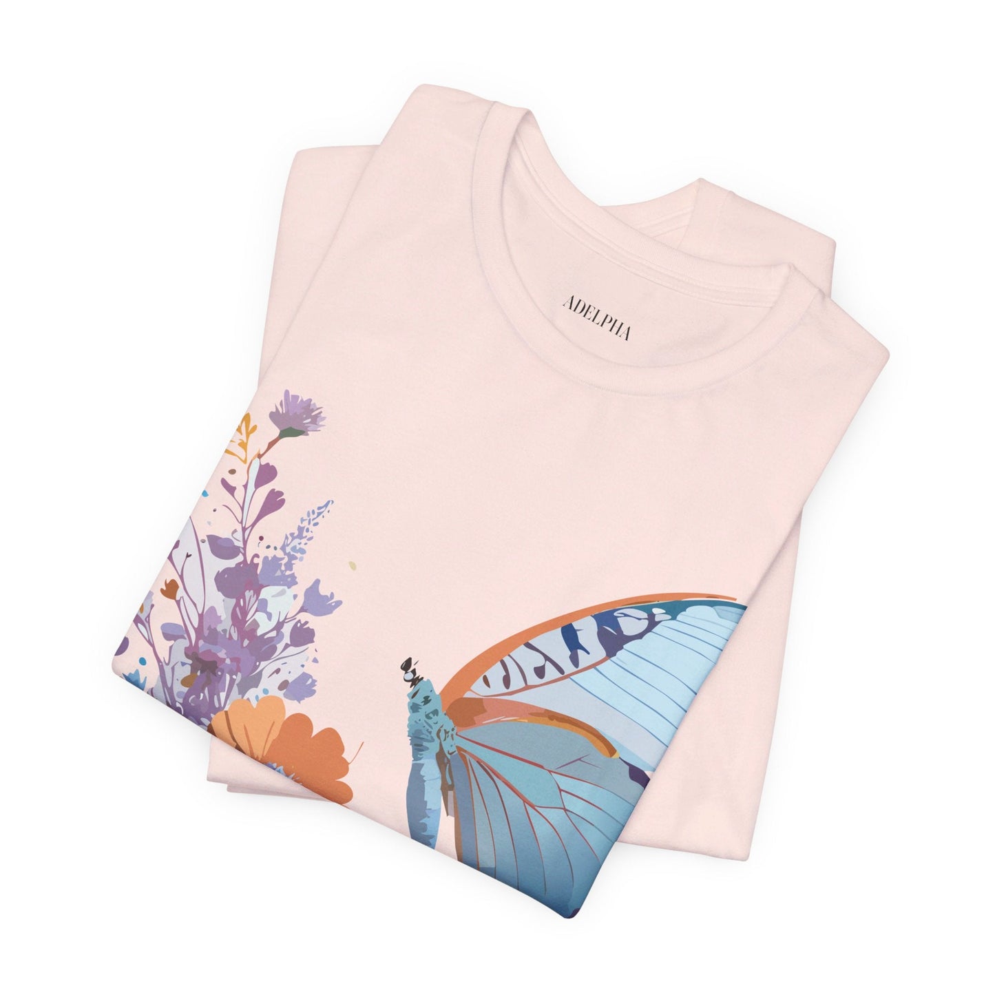 Adelpha Vintage Inspired Graphic Tee Unisex Short Sleeve Artwork