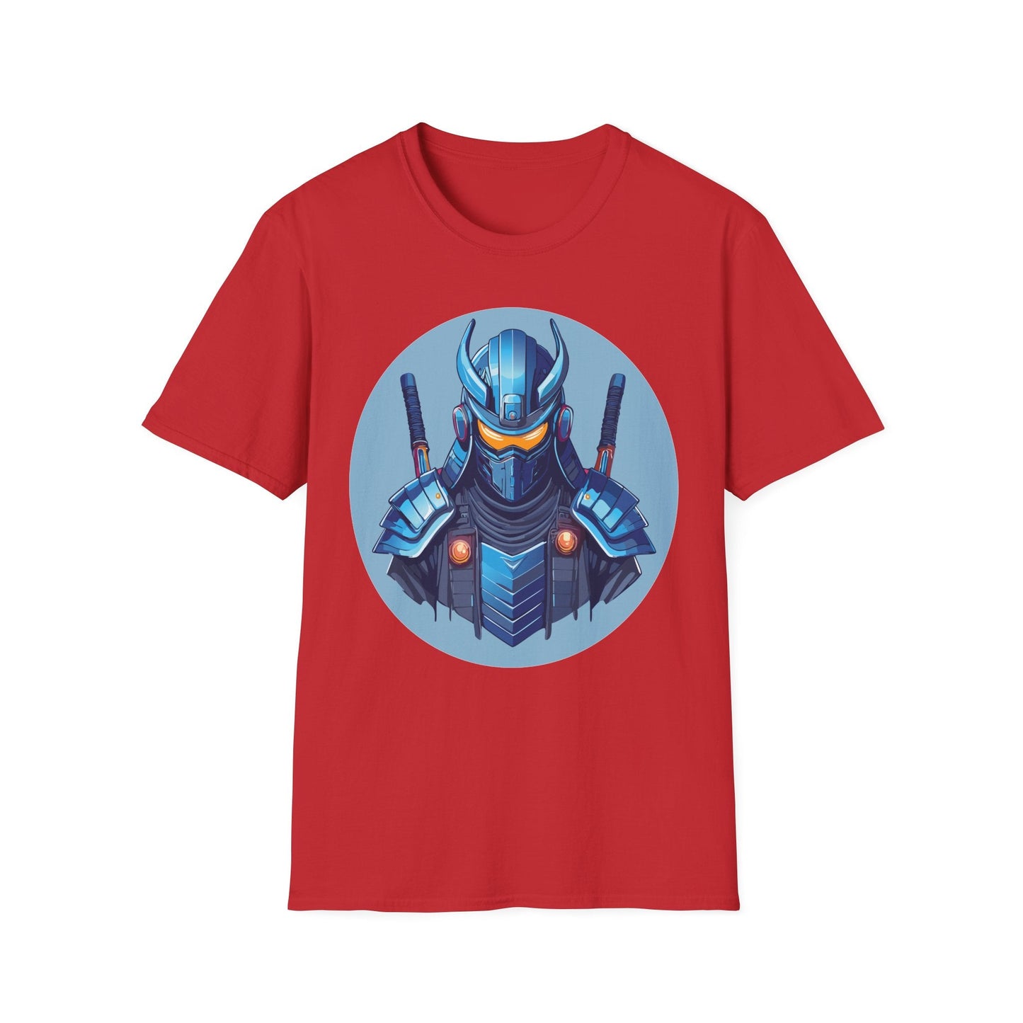 Samurai Shirt Unisex Softstyle T Shirt 100 Percent Ring Spun Cotton Gildan 64000
