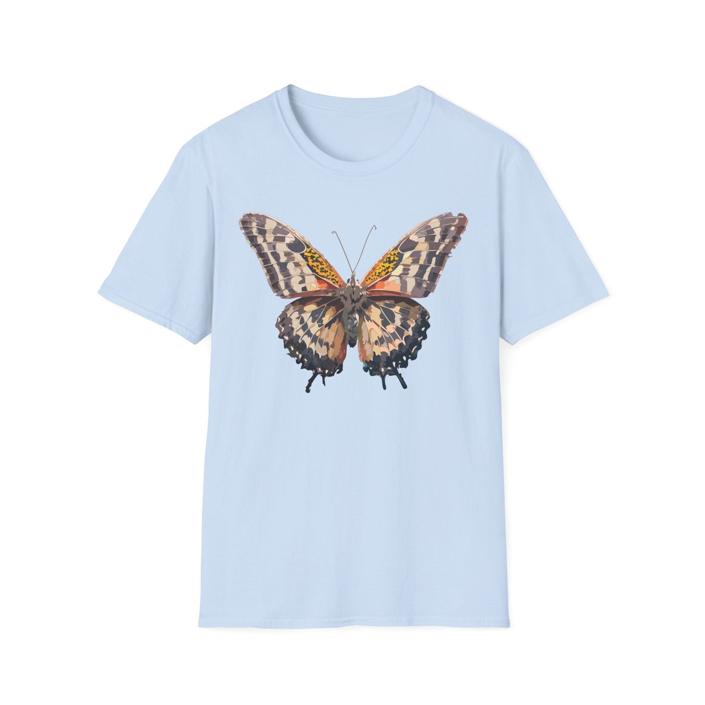 Butterfly Shirt Unisex Tee Monarch Butterfly Tee Softstyle Gildan 64000 Classic Fit