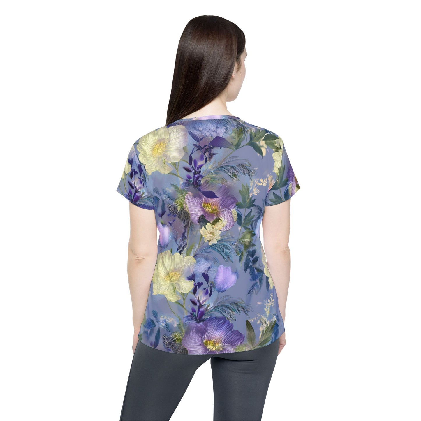 Floral Print Shirt, Shirt with Flowers