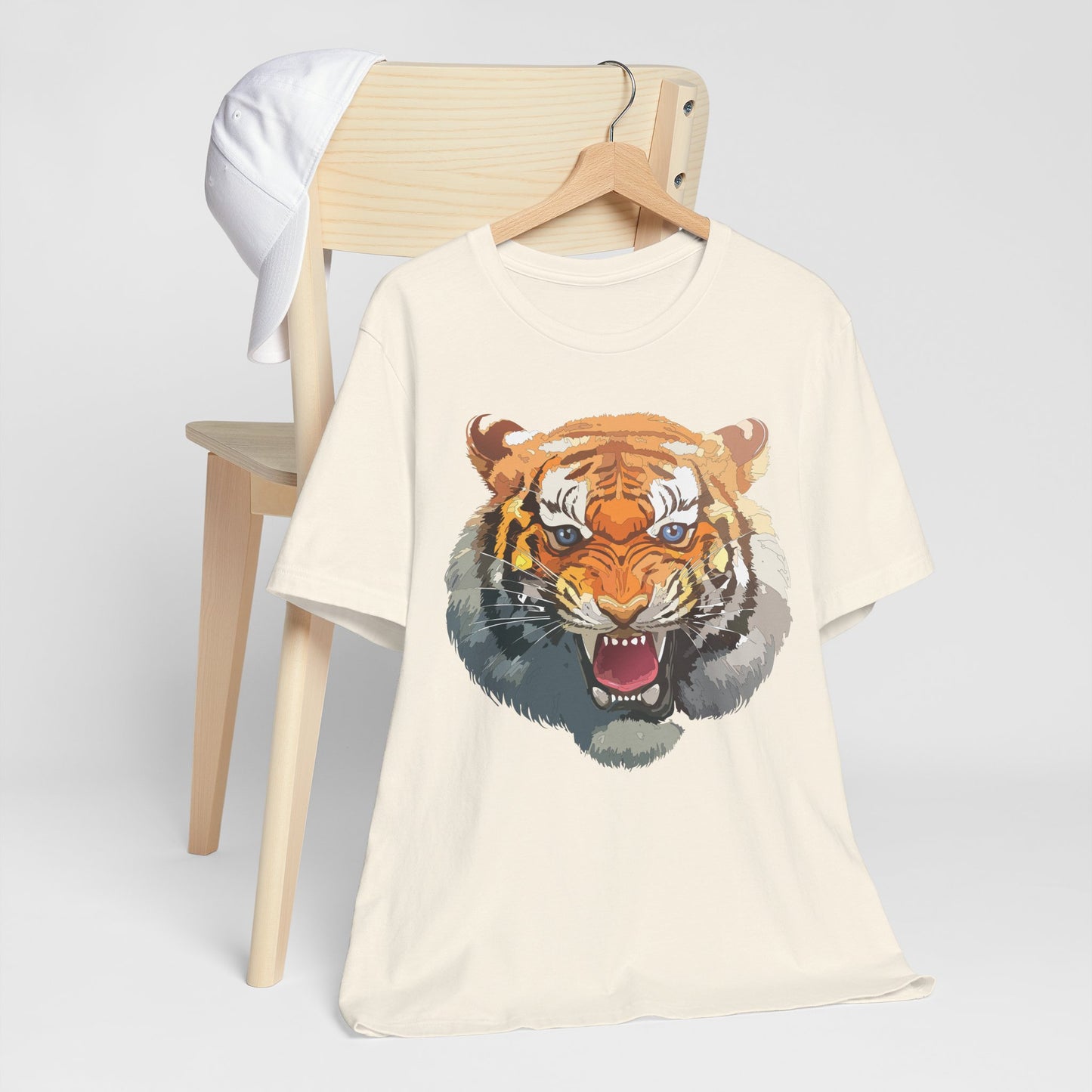 Tiger Shirt, Animal Shirt, T-Shirt with Tiger, Art Design Tee, Animal Tees, Safari T-Shirt, Graphic Design Tee 14