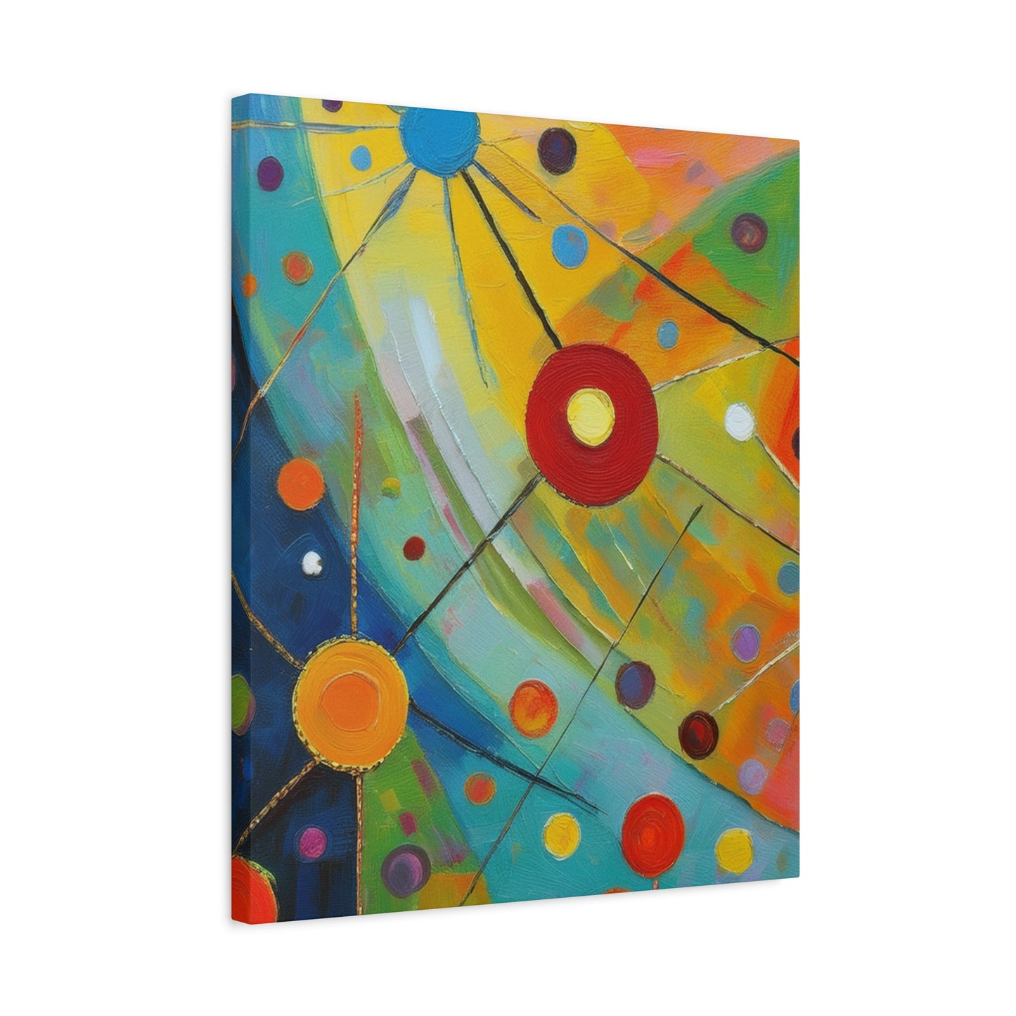 Abstract Oil Painting Print Canvas 20x24,20x30,24x30 24x32,24x36,30x40 32x48,36x48,40x60 Pine-Wood Inner Frame ABS-144