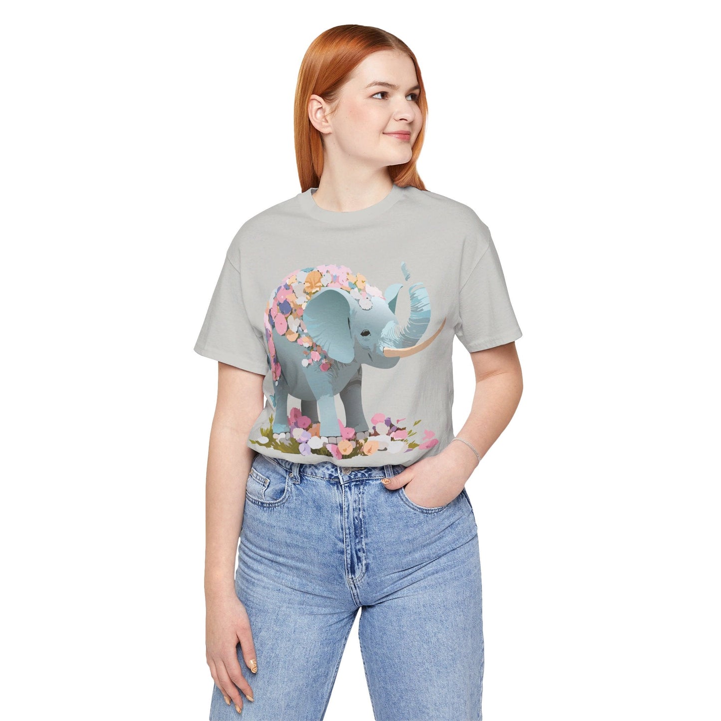 Elephant Graphic T Shirt From Adelpha Unisex Jersey Short Sleeve Vintage Inspired Art Design Tee