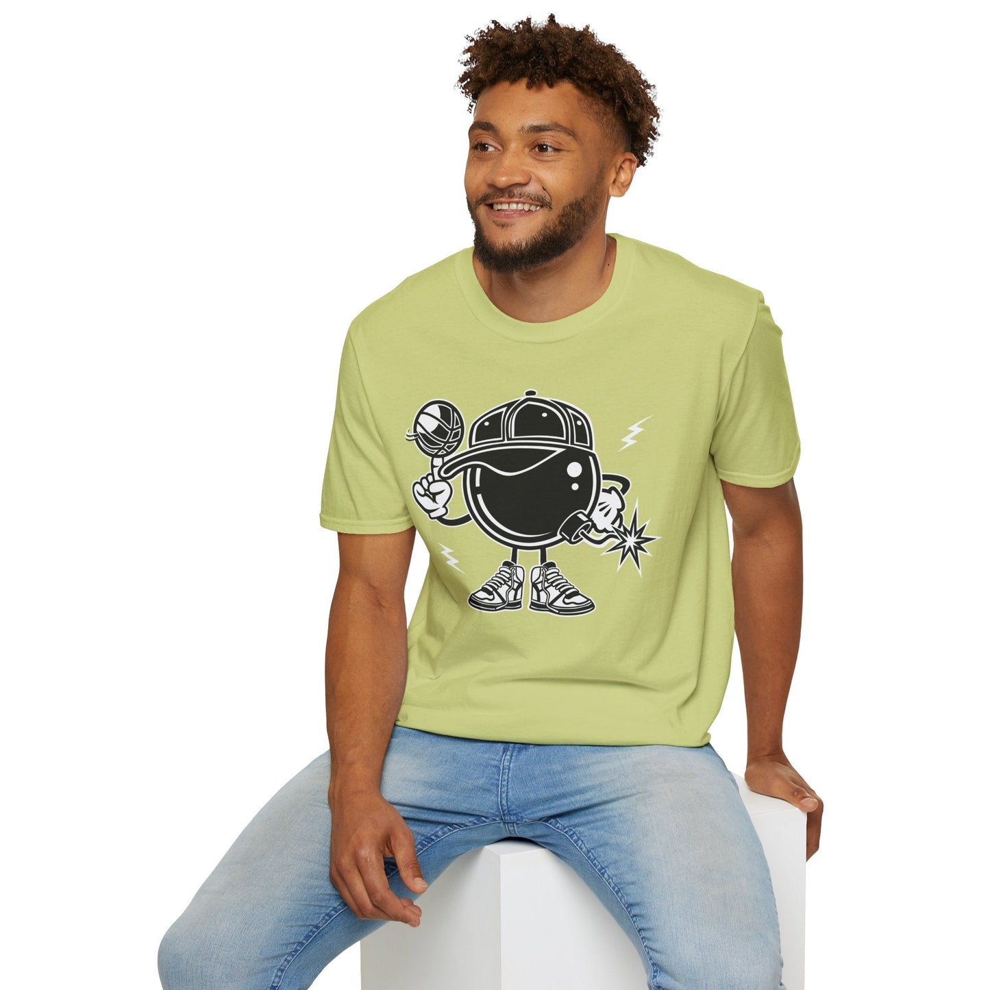 Cartoon Animation T Shirt Unisex Funny Tee Gildan Softstyle 100 Percent Cotton Comfort