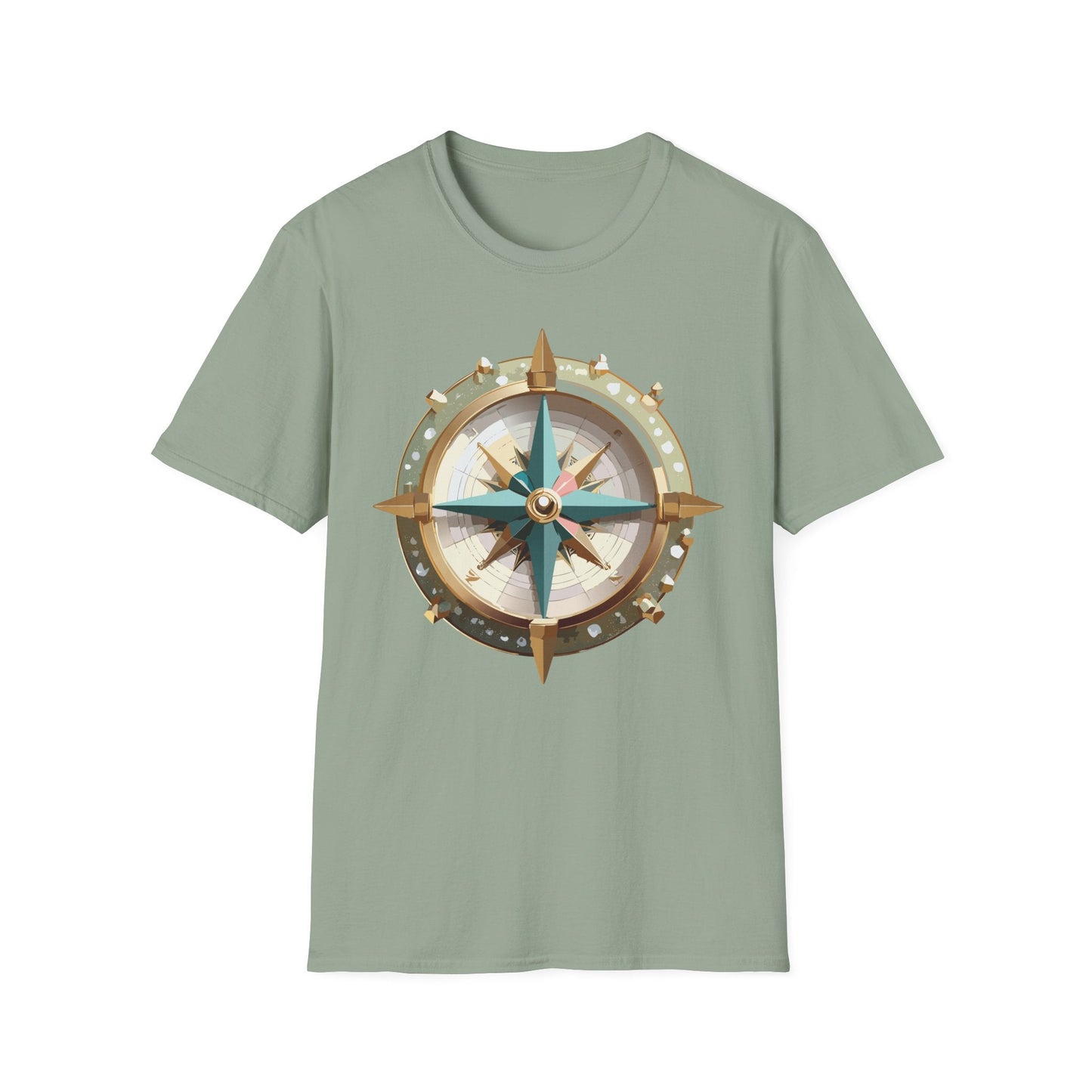 Compass Navigator Graphic Tee Unisex 100 Cotton 1