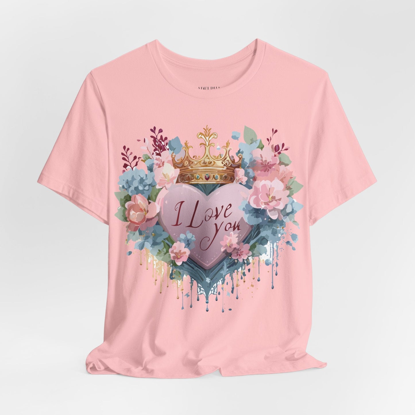 Valentine Graphic Tee Unisex Jersey Short Sleeve Vintage Inspired Art Design By Adelpha