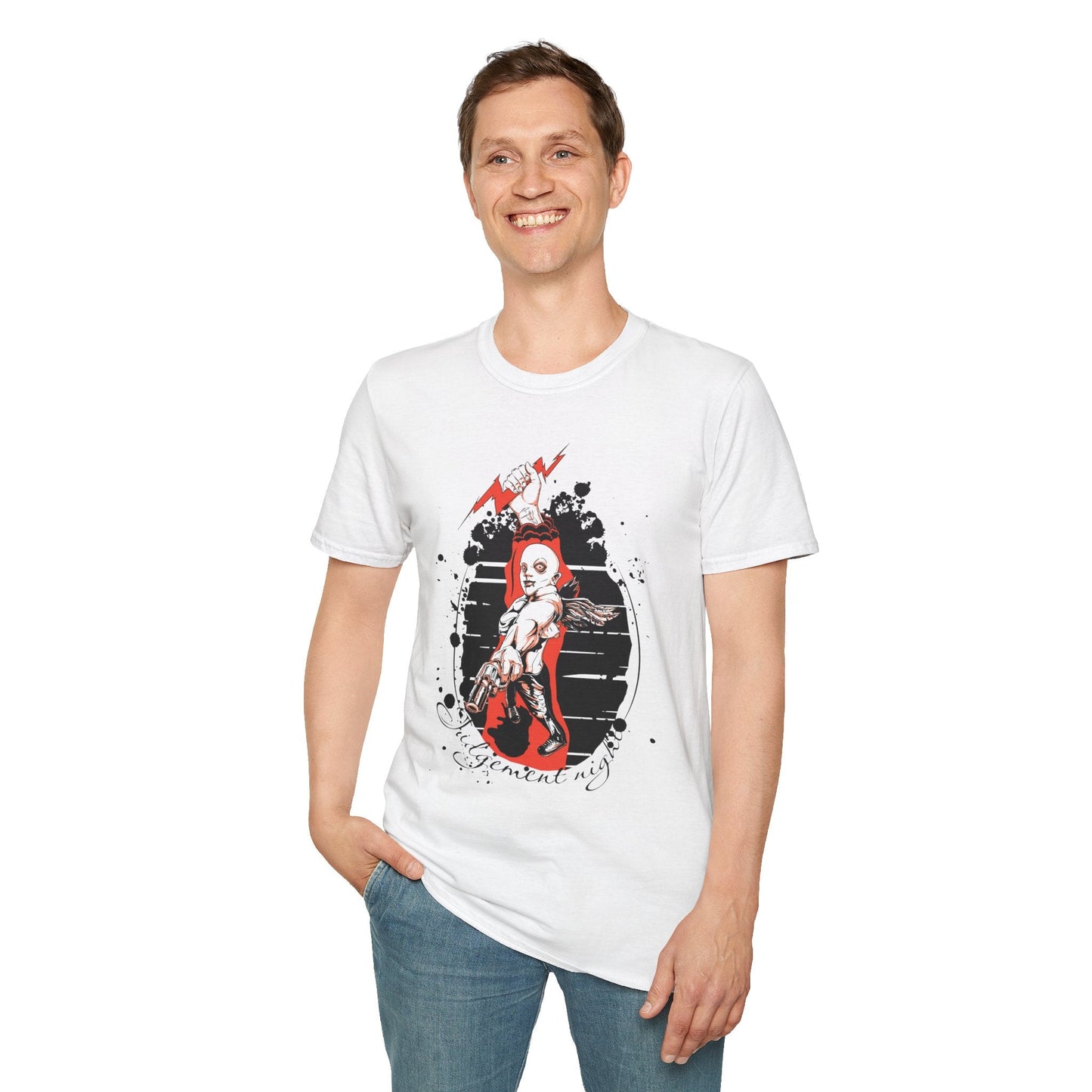Gildan Softstyle Art Design Graphic Tee Shirt Unisex 100 Percent Ring Spun Cotton