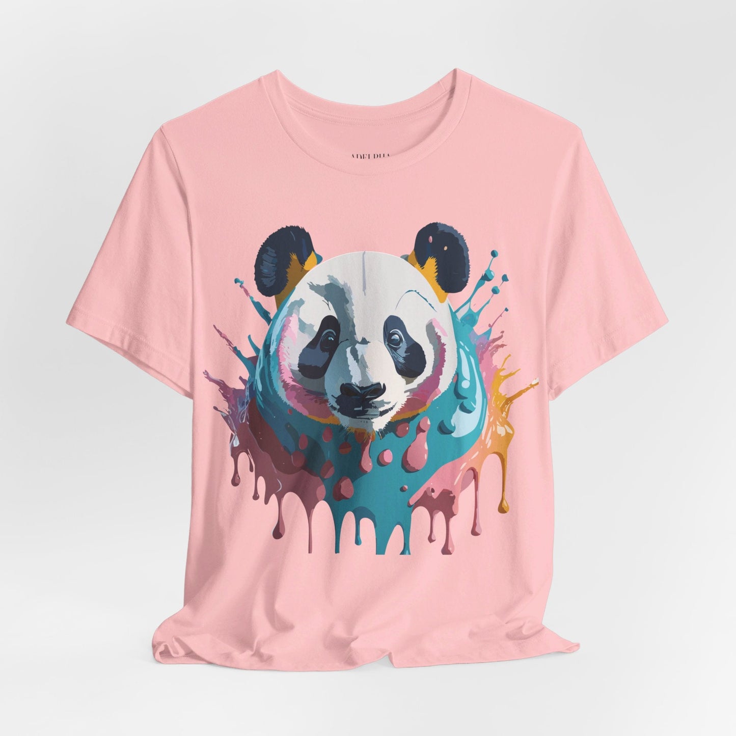 Panda Graphic T Shirt Unisex Jersey Short Sleeve Adelpha Vintage Inspired Art Tee Premium Quality