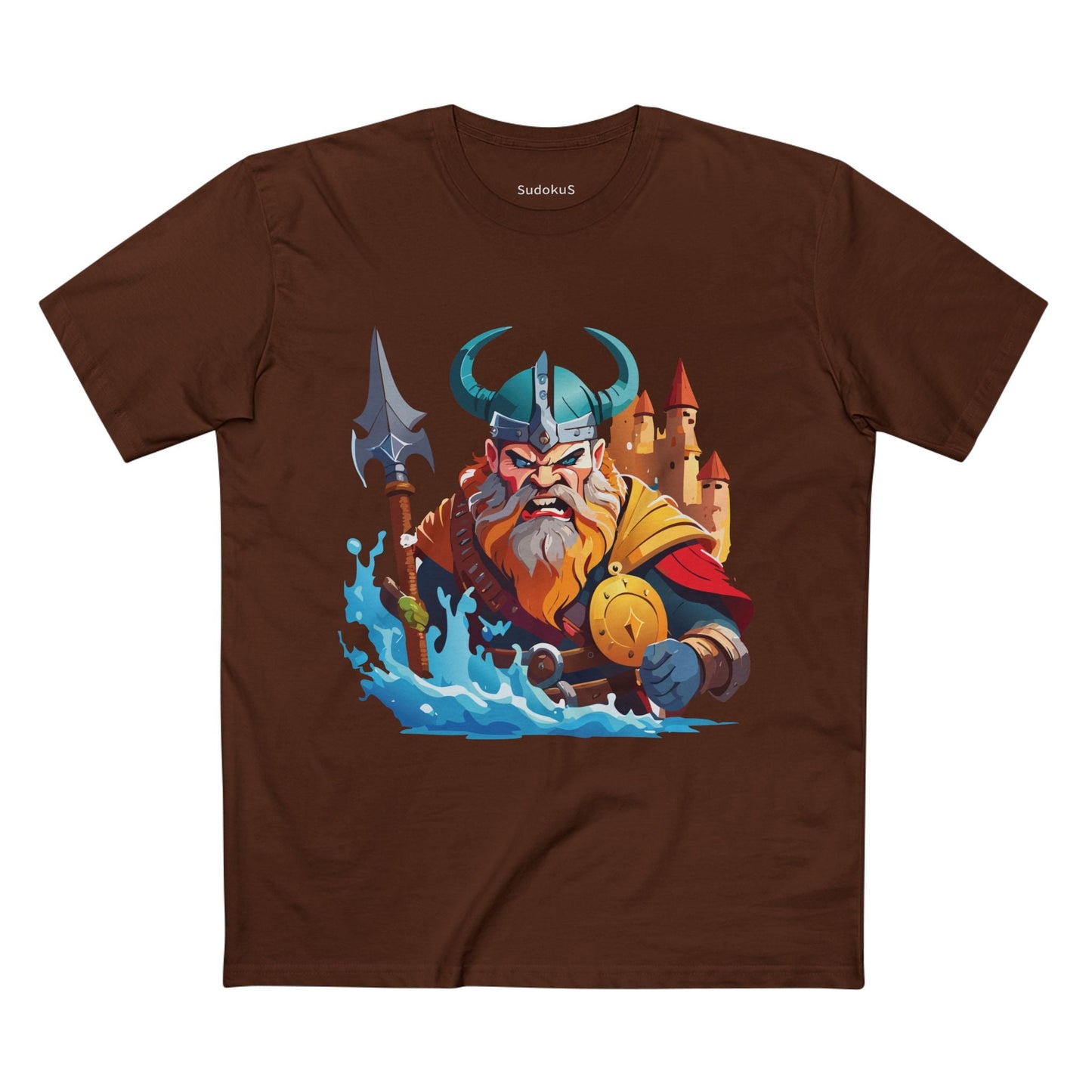 Viking Graphic Unisex 100 Cotton Staple Tee 14