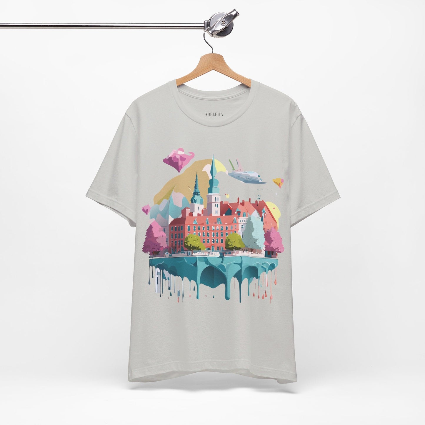 Germany Tourist Shirt Unisex Graphic Tee Vintage Inspired Art By Adelpha Premium Design