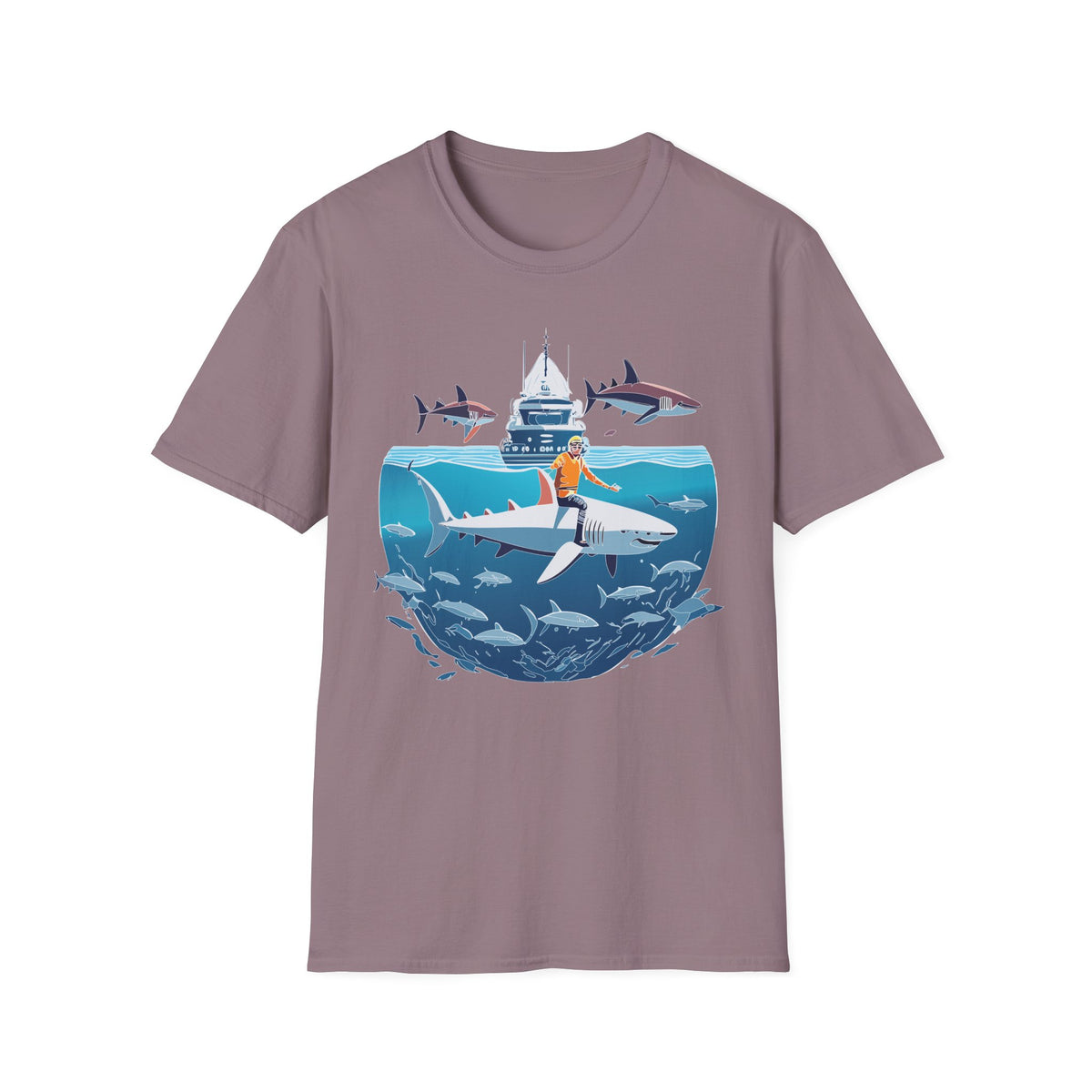 Ocean U boat Graphic Tee Gildan Unisex 100 Cotton Tee Shirt c33