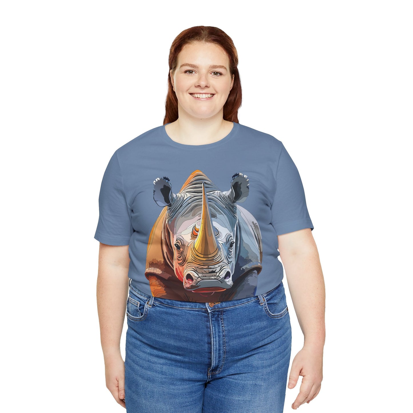 Unisex Animal Graphic Tee Shirt With Art Design Wild Animals Shirt Gildan Softstyle Cotton