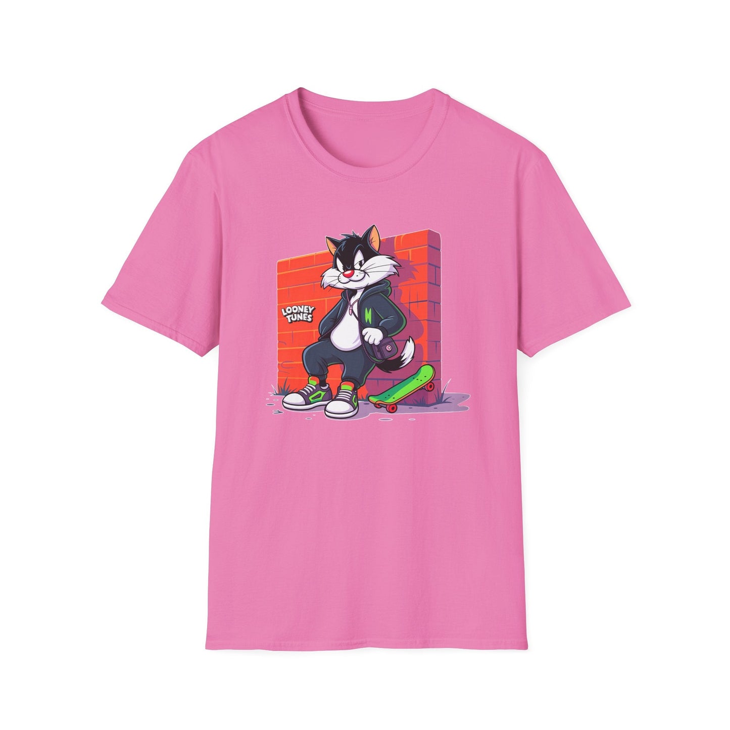 Cartoon T Shirt With Animation Design Unisex Softstyle Graphic Tee Funny Animals