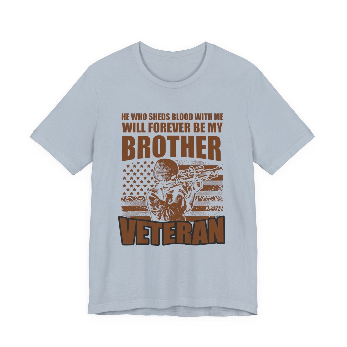 Army Veteran Patriotic Graphic Design Unisex Cotton T-Shirt v47
