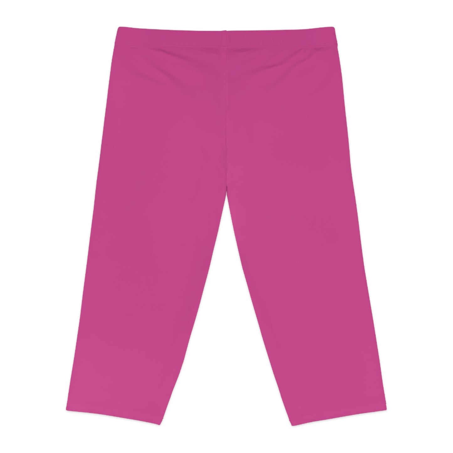 Pink Color Capri Leggings, Pink Capri Leggings 5