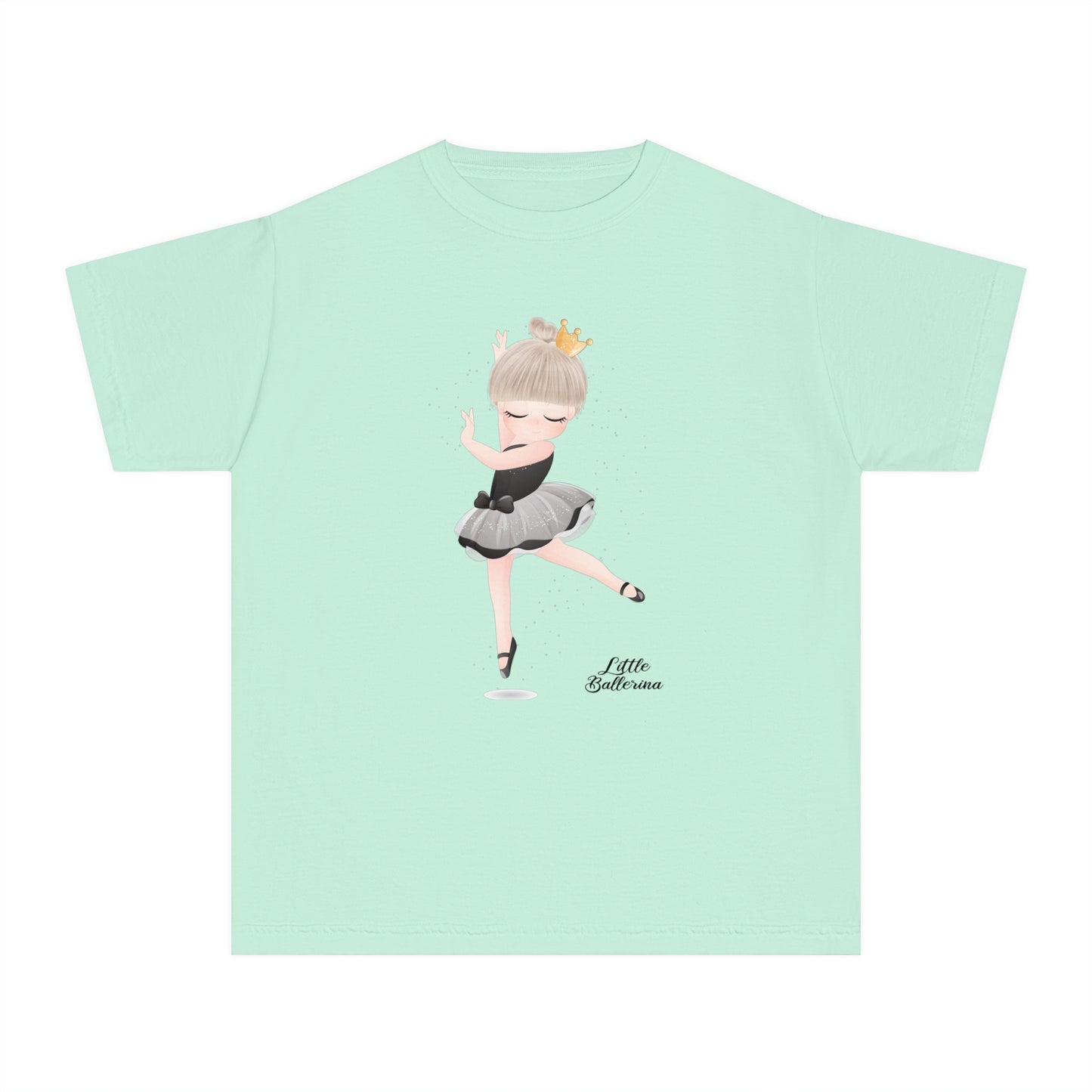 Youth Tee Shirt with Little Ballerina