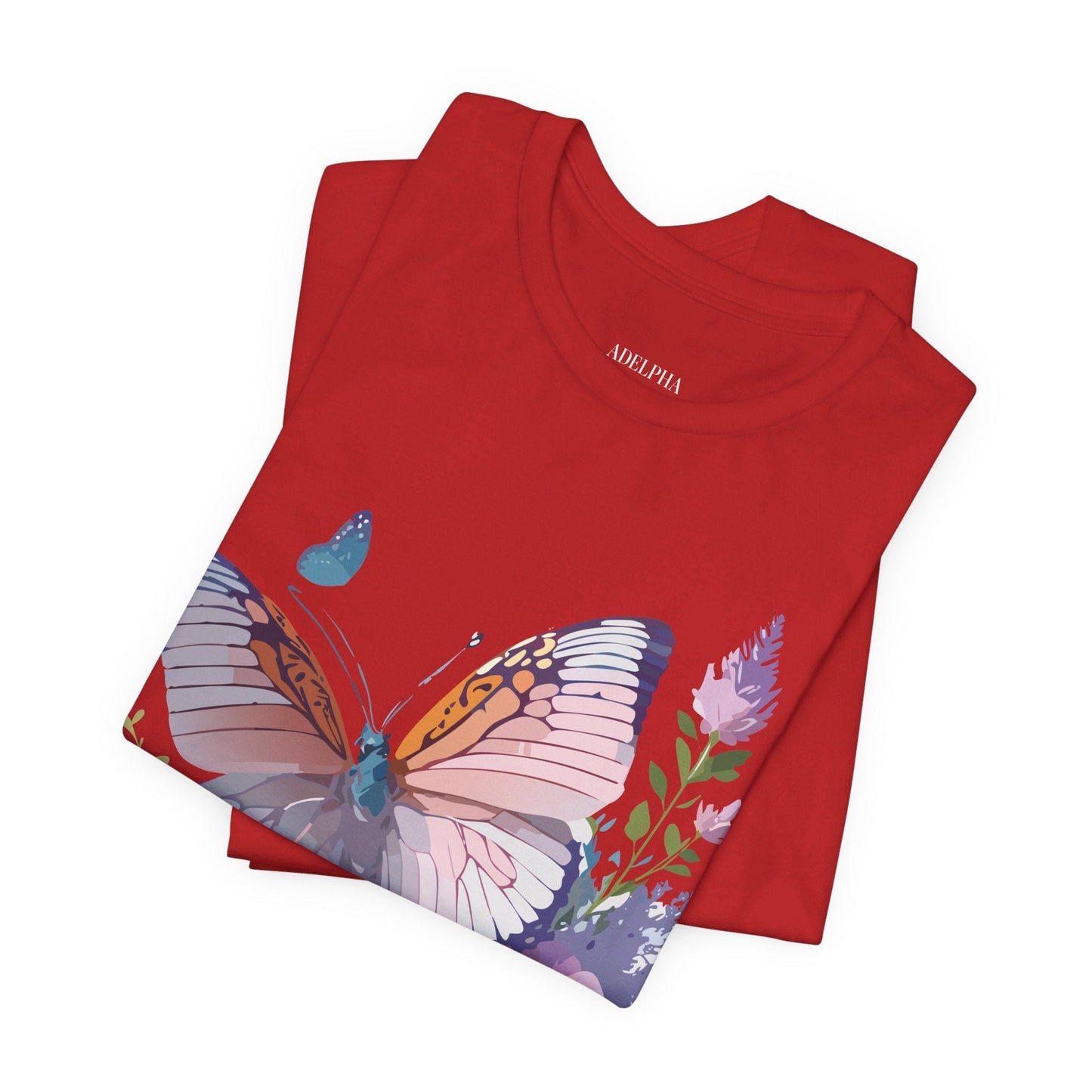 Butterfly Graphic Tee Unisex Adelpha Vintage Inspired Art Design Tee