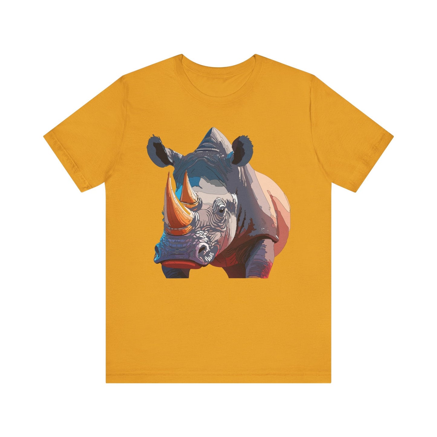 Unisex Animal Shirt Tee With Art Design Wild Animals Gildan Softstyle 64000 Graphic Tee