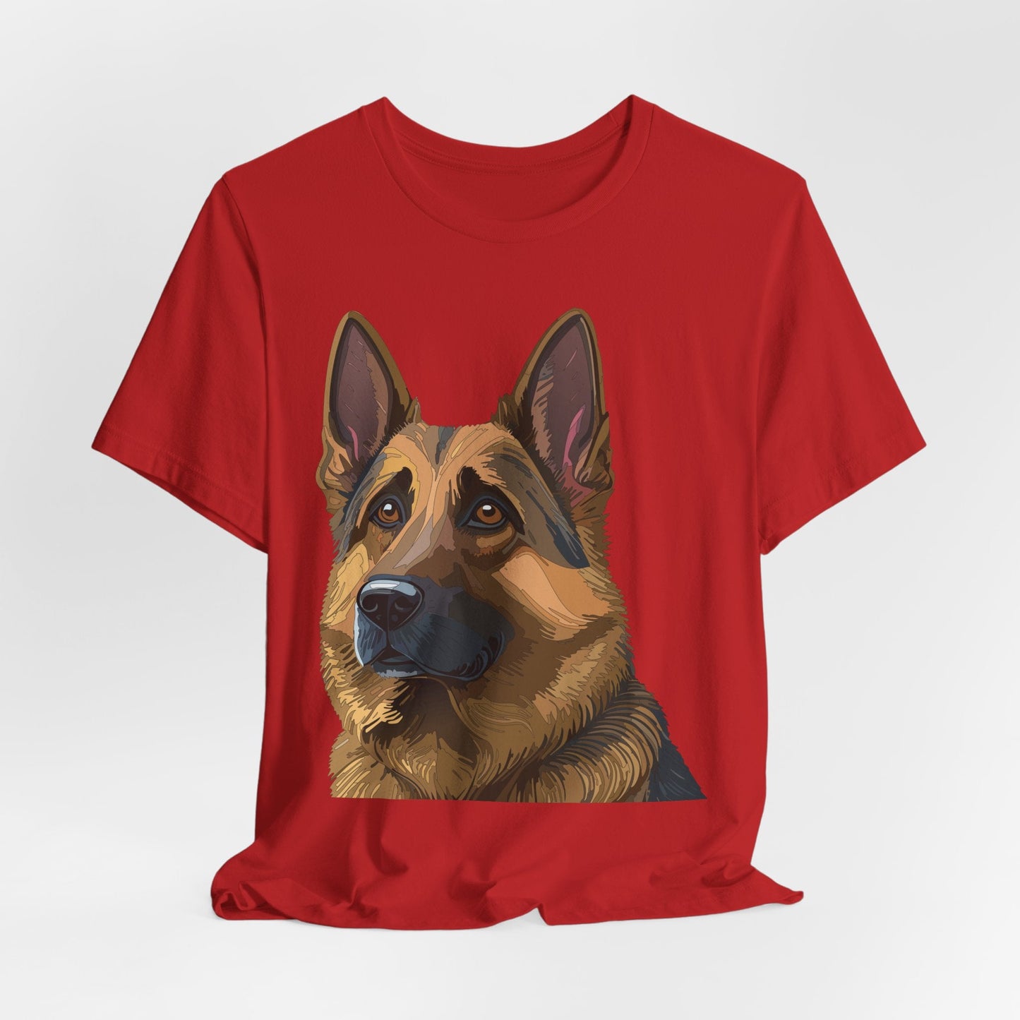 Unisex Animal Shirt With Art Design Tee Wild Animals Print Short Sleeve Comfort Tee