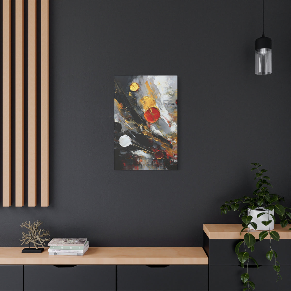 Abstract Oil Painting Print Canvas 20x24,20x30,24x30 24x32,24x36,30x40 32x48,36x48,40x60 Pine-Wood Inner Frame ABS-67