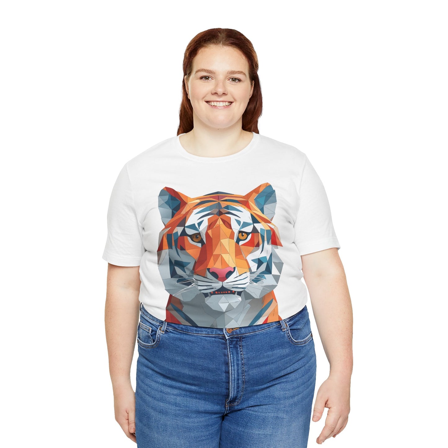 Unisex Animal Shirt With Art Design And Wildlife Theme Short Sleeve Tee For Everyday Wear