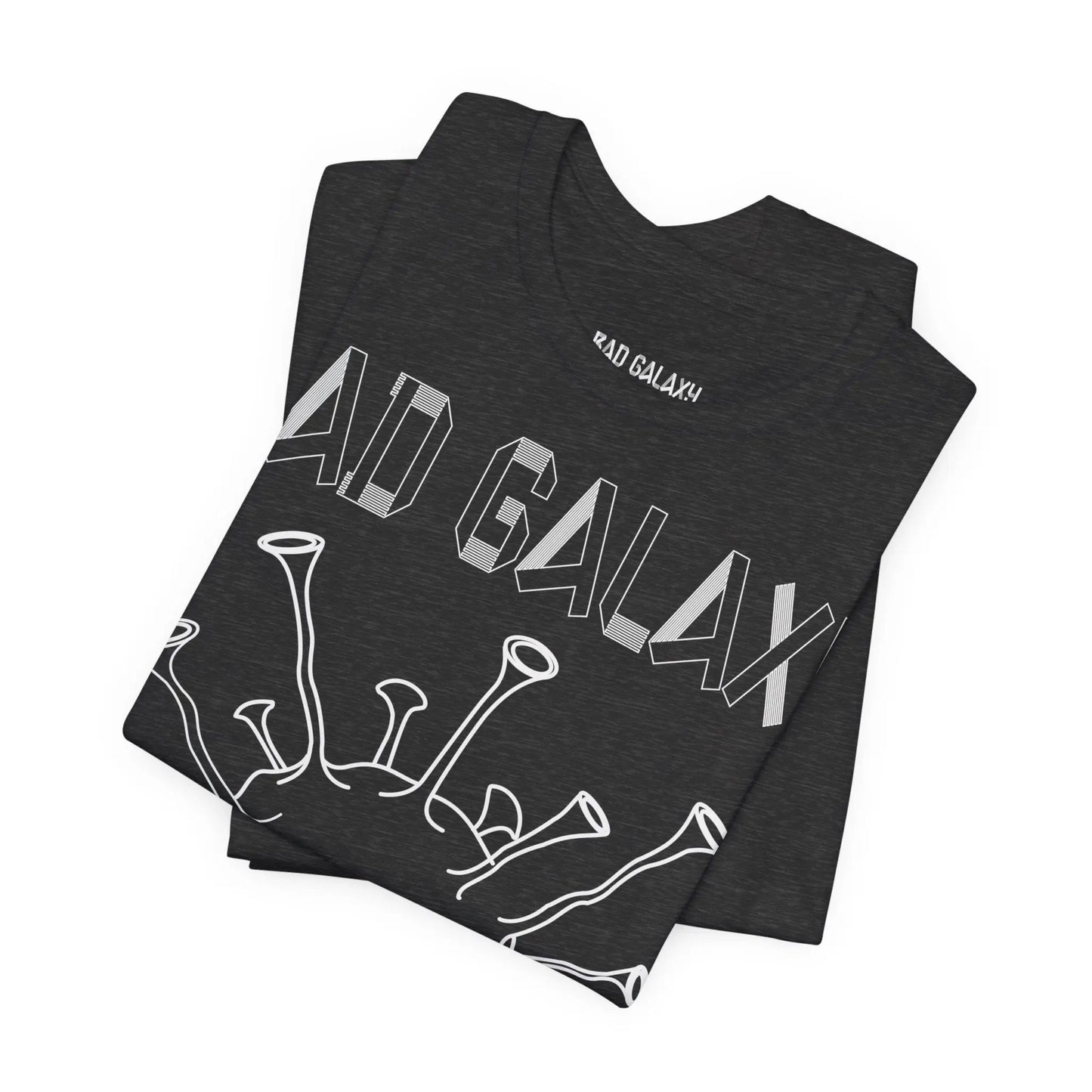 Tee Shirt With Alien From Bad Galaxy 100 Percent Cotton Eco Friendly Inks Made In USA