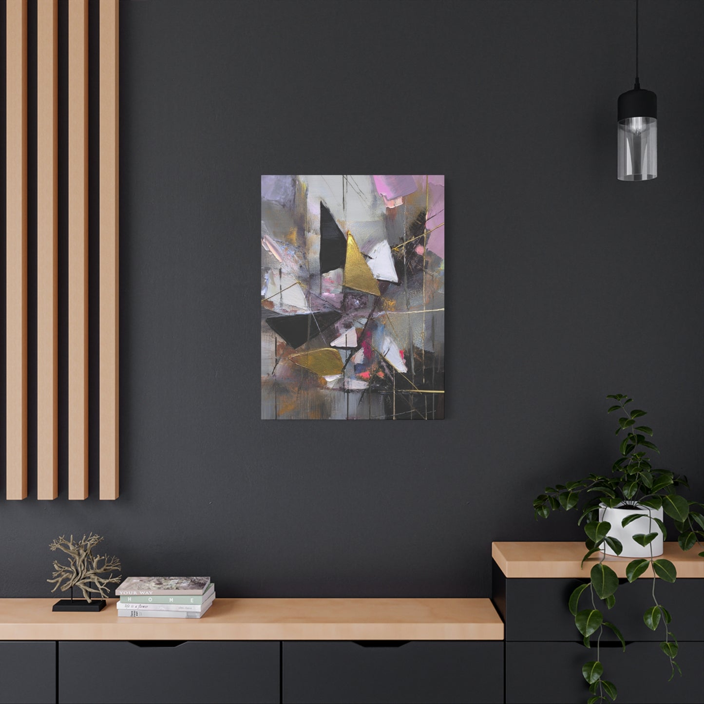Abstract Oil Painting Print Canvas 20x24,20x30,24x30 24x32,24x36,30x40 32x48,36x48,40x60 Pine-Wood Inner Frame ABS-217