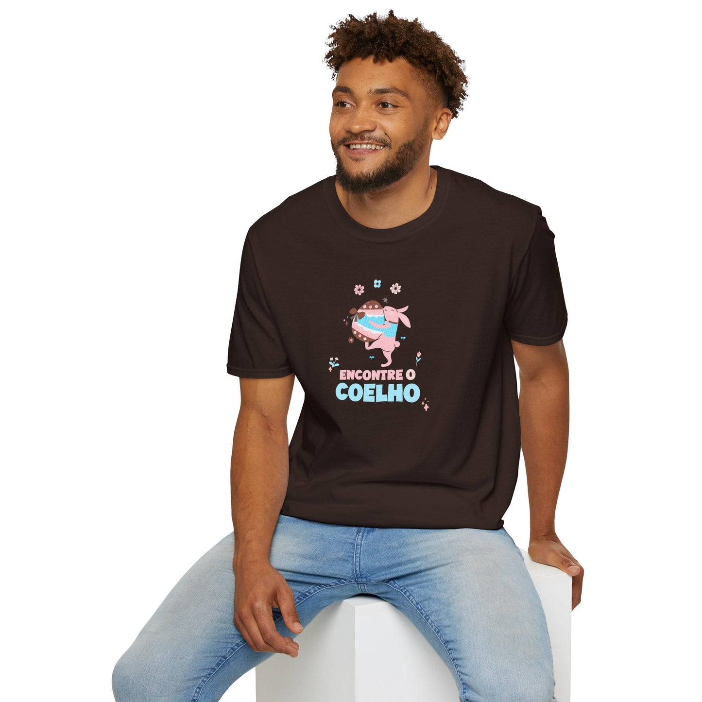 Easter Bunny T Shirt Unisex Easter Design Tee Shirt With Signature Prints Gildan Softstyle 64000