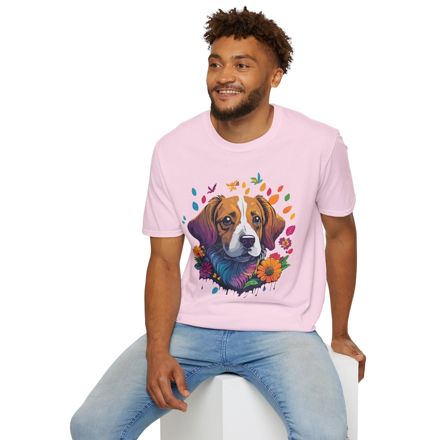 Dog Lover Unisex Tee Gildan Softstyle 64000 100 Percent Cotton Animal Shirt