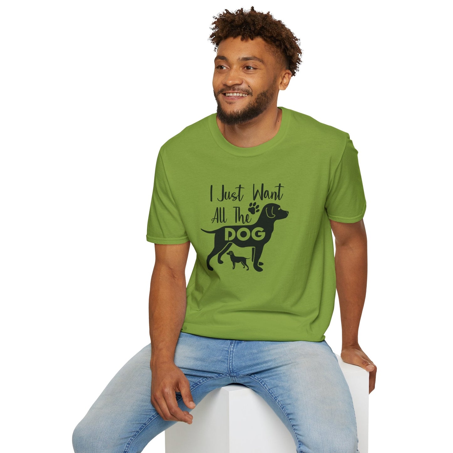 Dog Slogan T Shirts With Funny Quotes Unisex Gildan Softstyle 64000 Premium Cotton Tee