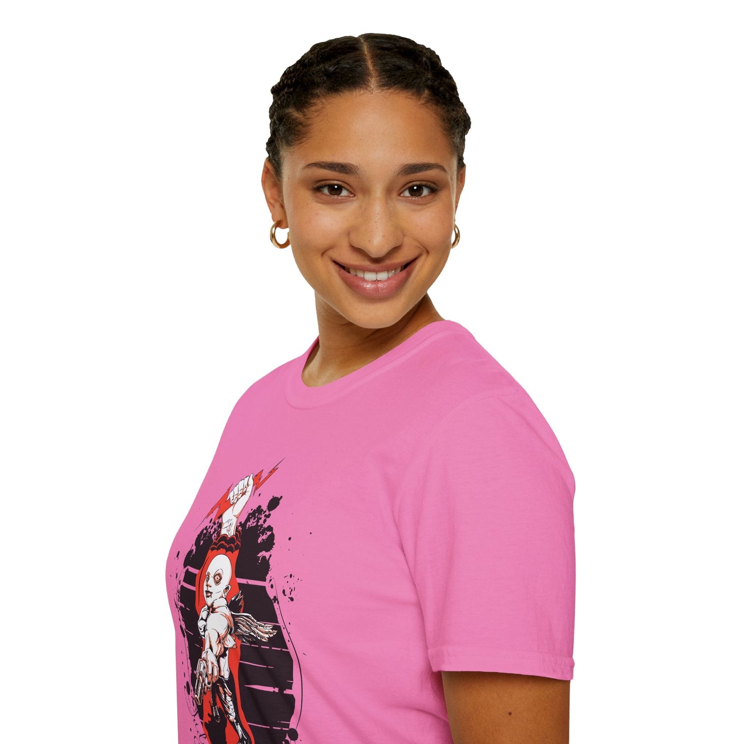 Gildan Softstyle Art Design Graphic Tee Shirt Unisex 100 Percent Ring Spun Cotton