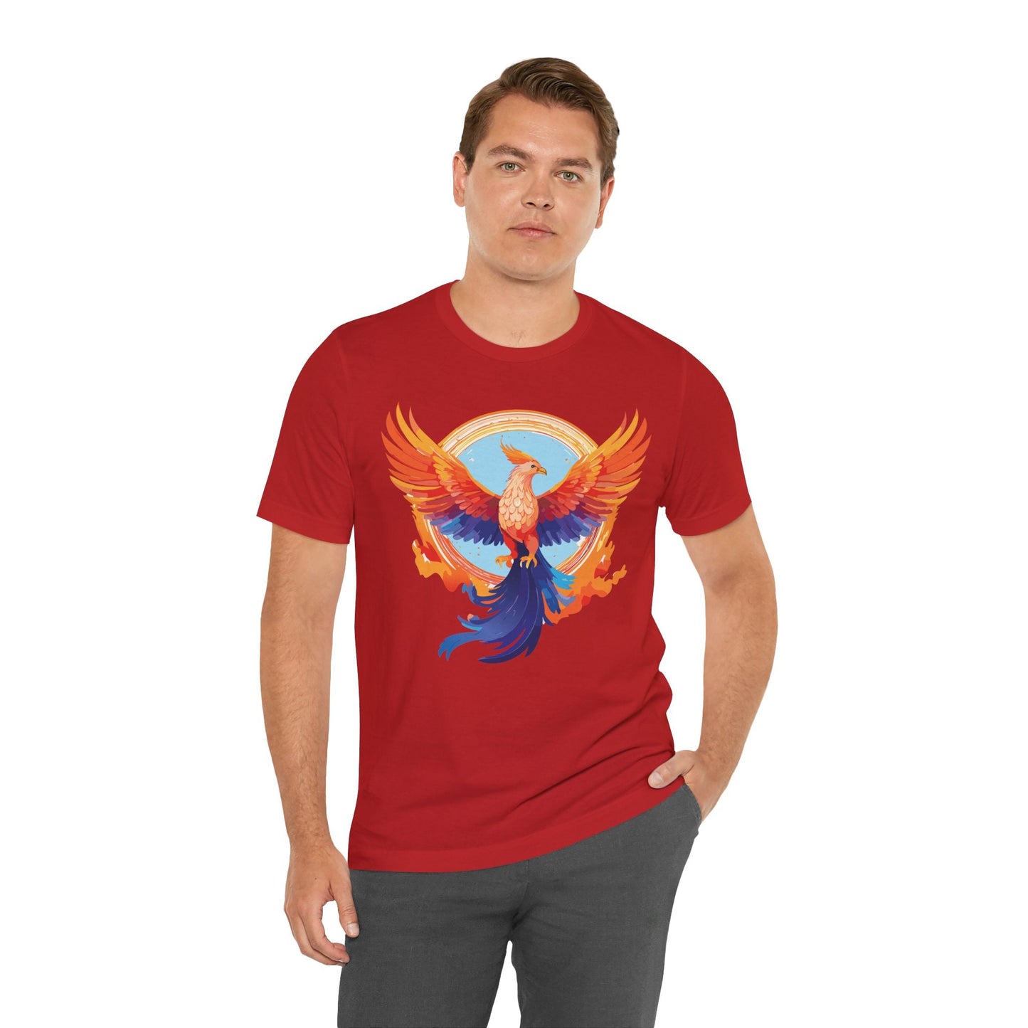 Unisex Animal Shirt With Art Design Wild Animals Tee Short Sleeve Comfort Fit Everyday Wear